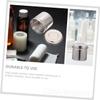 Stainless Steel Sample Jars, 2 Count, with Lids, Silver, Durable view 4
