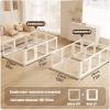 Acrylic Puppy Playpen with Extra-Wide Pet Gate view 2