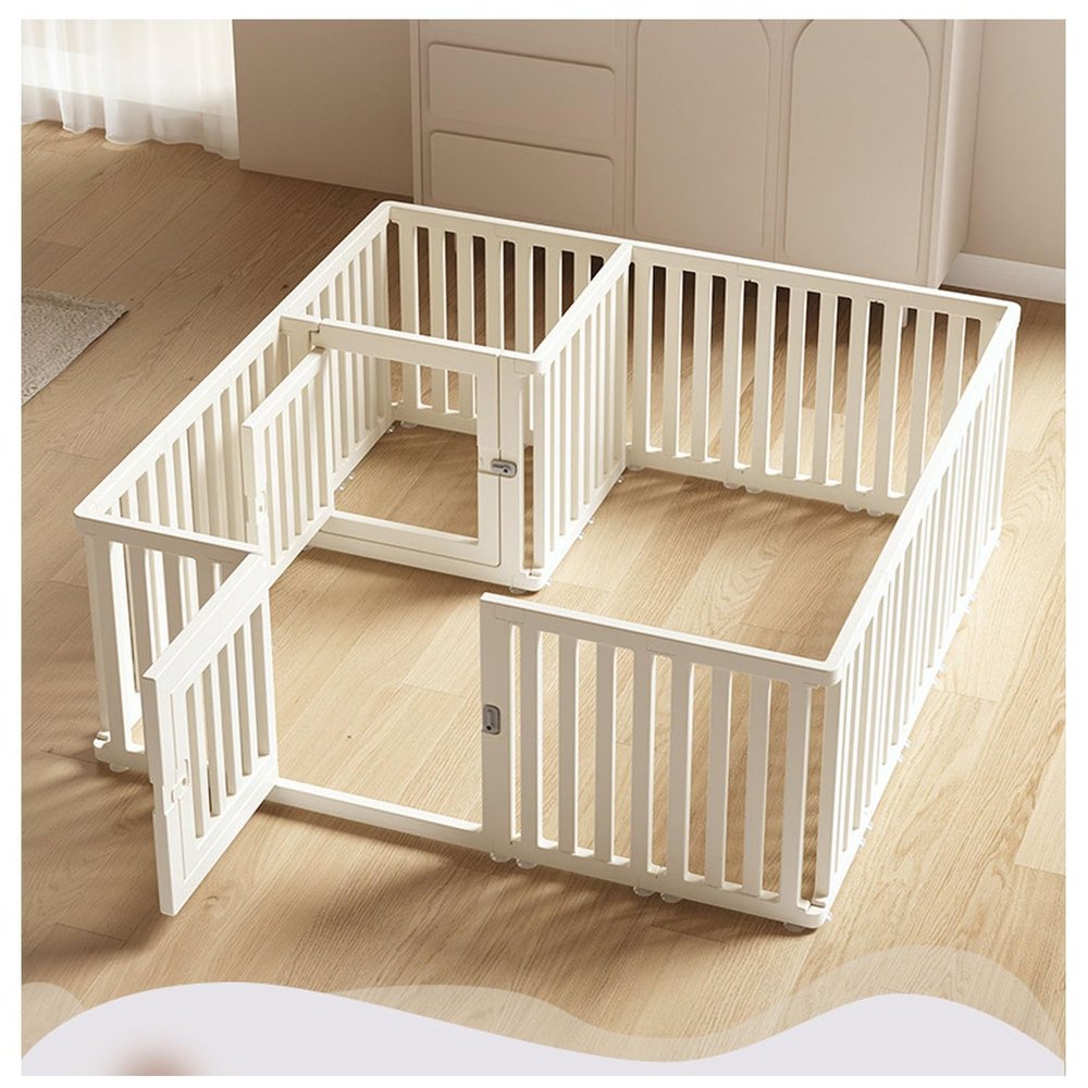 Indoor Dog Playpen, Puppy Pen, Rabbit Enclosure, Whelping Box, 16 Panels + 1 Door