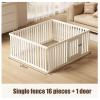 Indoor Dog Playpen, Puppy Pen, Rabbit Enclosure, Whelping Box, 16 Panels + 1 Door view 2