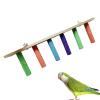 MagiDeal Wooden Bird Perch Climbing Ladder Playstand, 6-Tier view 3