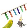 MagiDeal Wooden Bird Perch Climbing Ladder Playstand, 6-Tier view 4