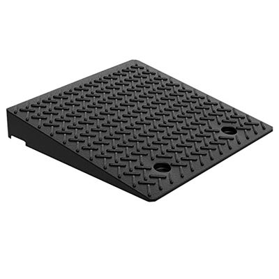 Generic Non-Slip Threshold Ramp for Wheelchairs and Scooters, 50 x 50 x 12 cm