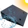 Threshold Ramp, Wheelchair Ramp, Curb Ramp, 5–20 cm, Non-Slip, for Indoor and Outdoor Use (Size: 50 x 50 x view 1