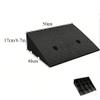 Generic Curb Ramps for Driveways, Portable Loading Ramps, Plastic Sidewalk Ramps, Car Ramps for Curbs and Access (Black, 49 x 38 x 15 cm) view 2