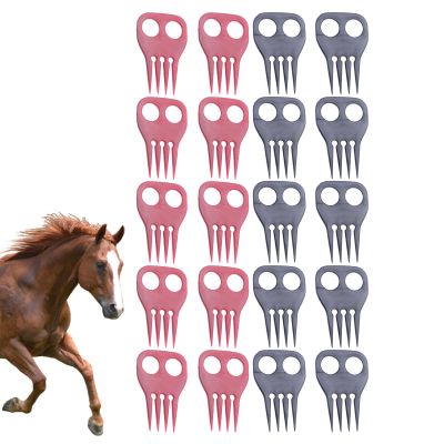 Horse Mane Brush | 20-Piece Portable Grooming Tool Set