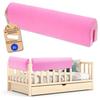 Leanbe Bed Rail Edge Protector for Cribs, Pink Microfiber, 120 cm view 1