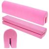 Leanbe Bed Rail Edge Protector for Cribs, Pink Microfiber, 120 cm view 4