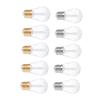 10 Small Empty Light Bulb-Shaped Lip Gloss Tubes view 1