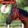 Nylon Horse Bridle with Reins, Braided Rope Design view 4