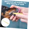 DECOMELODY Round Head Toothbrush for Cats and Dogs view 4