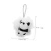 Kids' Panda-Shaped Bath Sponge, Soft Plush Polyester view 2