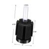 DECOMELODY 2-Pack Aquarium Sponge Filter view 2