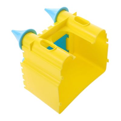 Happyyami Yellow Plastic Hamster House, Small Pet Hideout and Toy for Hamsters and Small Pets, for Home or Cage Use, Sleeping, Random Color