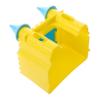 Happyyami Yellow Plastic Hamster House, Small Pet Hideout and Toy for Hamsters and Small Pets, for Home or Cage Use, Sleeping, Random Color view 1
