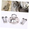 GRIRIW Rotating Stainless Steel Dog Tie-Out Stake, 360° Swivel, Spiral Design view 2