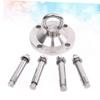 GRIRIW Rotating Stainless Steel Dog Tie-Out Stake, 360° Swivel, Spiral Design view 3
