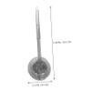 Stainless Steel Scrubber with Handle for Kitchen, Pots, and Grills view 2