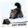 BESPORTBLE Insulated Outdoor Cat House view 3