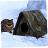 BESPORTBLE Insulated Outdoor Cat House view 4