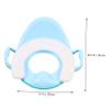 Children’s Toilet Training Seat with Handles, PP, Green, 1 Set view 2