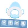 Children’s Toilet Training Seat with Handles, PP, Green, 1 Set view 3