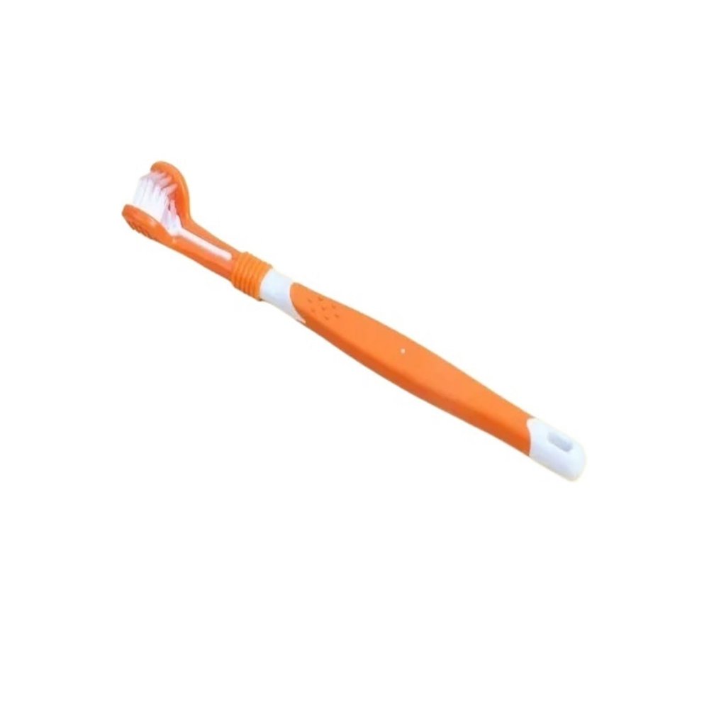 Jingyingtt Portable 3-Sided Pet Toothbrush