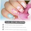FRCOLOR Resin Bow Nail Charms, Delicate Smooth Nail Decorations, 100 Pieces view 3