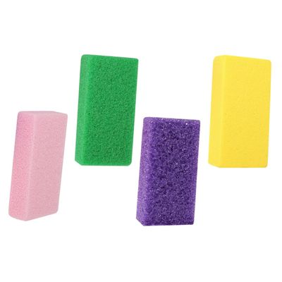 FRCOLOR 4-Piece PU Foot File Set, Random Colors