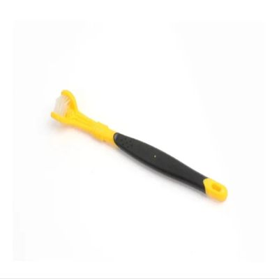 Jingyingtt Portable 3-Sided Pet Toothbrush