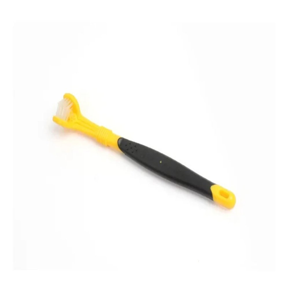 Jingyingtt Portable 3-Sided Pet Toothbrush