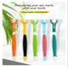 Jingyingtt Portable 3-Sided Pet Toothbrush view 2