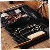Beavorty Salon Cutting Mat, PU Non-Slip Storage Mat for Hair Clippers and Barber Tools view 4