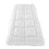LDLCYCN White (N), 60 x 180 cm (T) Thickened Massage Table Pad with Elastic Bands view 1