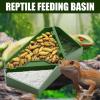 Multifunctional Removable Turtle Feeder and Bunny Water Bowl view 3