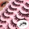 70-Piece Fluffy Cluster Lash Extension Kit with Bond & Seal, Remover and Tweezers view 3