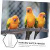 BESPORTBLE 2-Pack Bird Waterer and Feeder view 4