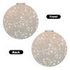 InOmak Vintage Glamour Gold Star Foil Compact Travel Makeup Mirror view 2