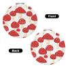 InOmak Fly Agaric Red Mushroom Pattern Travel Makeup Mirror view 2