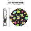 InOmak Happy Easter Colorful Easter Eggs Travel Makeup Mirror view 3