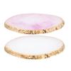 Gold Resin Manicure Palette, Compact and Portable, 2-Piece Set view 1