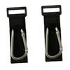 Silver Alloy D-Hook Stroller Clip view 1