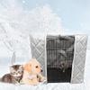 XLDZ Windproof Dog Crate Cover with Transparent Door and Ventilation Windows, for Warmth (85 x 60 x 70 cm) view 1