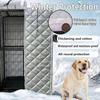 XLDZ Windproof Dog Crate Cover with Transparent Door and Ventilation Windows, for Warmth (85 x 60 x 70 cm) view 3