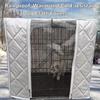 XLDZ Windproof Dog Crate Cover with Transparent Door and Ventilation Windows, for Warmth (85 x 60 x 70 cm) view 4