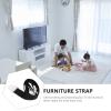 ibasenice 2-Piece TV and Furniture Anti-Tip Straps, Adjustable view 4