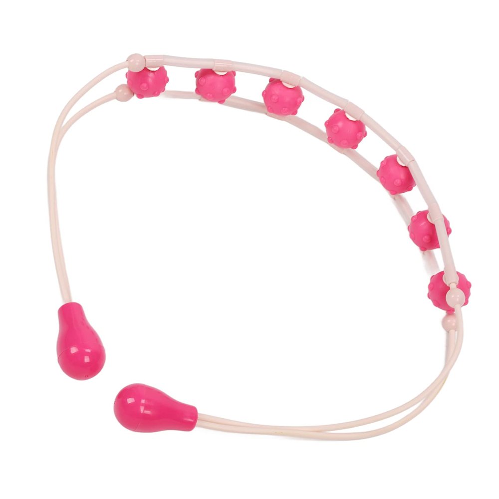 Massage Roller Rope, Body Muscle Roller, Back Massage Roller, 7-Wheel Cellulite Massage Roller