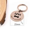 FELLSOCKE Personalized Stainless Steel Dog Tag - 25mm | 30mm view 2