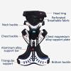 Head, Neck and Chest Orthosis, Cervicothoracic Support, U-Shaped Lumbar Support, Adjustable, Angle-Adjustable, Breathable, for Postoperative Neck Immobilization and Rehabilitation view 2