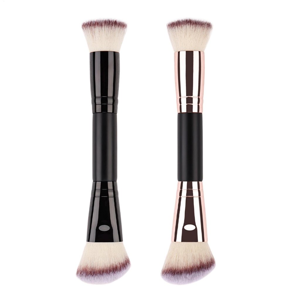 Foundation, Concealer, Double-Sided Eyeshadow and Powder Brush